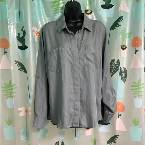 maurices dress shirts Shirts-and-blouses Blue Limited Edition Capsule